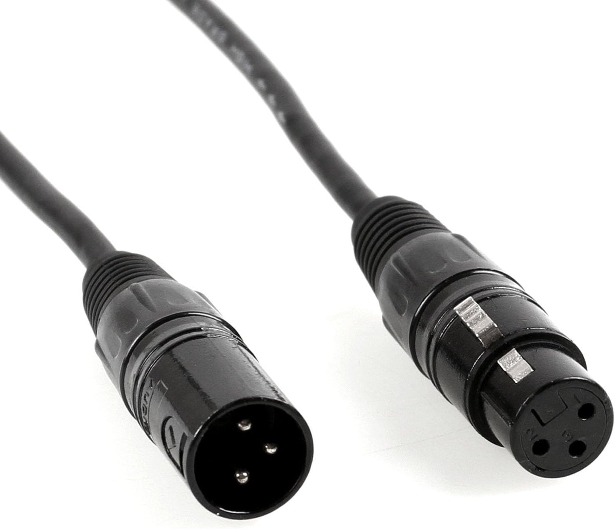 20 Pack 6.5FT 3-Pin DMX Cable Stage Light Wire N353