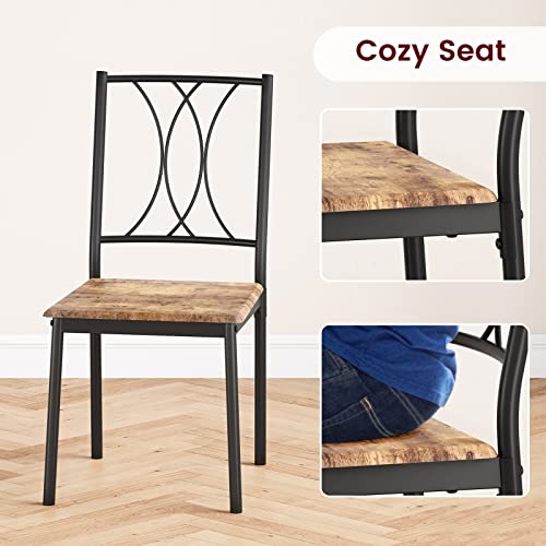 Dining Table Set for 4 with 4 Chairs G2070