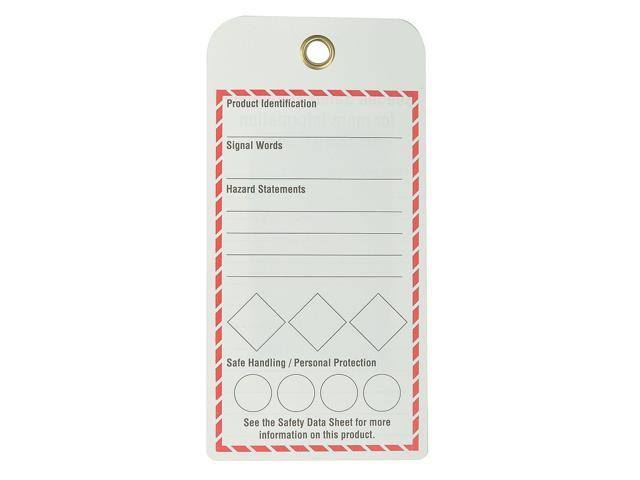 GHS Style Tags (Pack of 25) L28151
