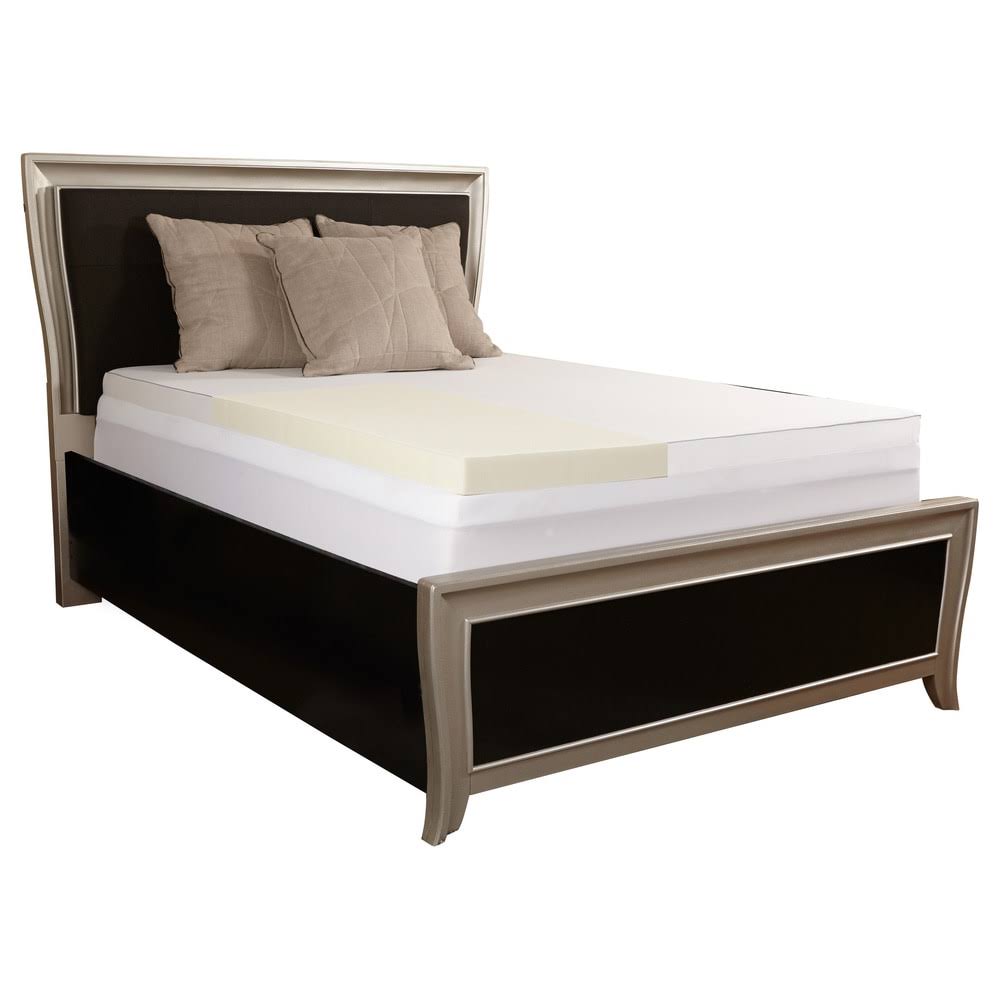3-Inch Memory Foam Mattress Topper with Egyptian Cotton Cover - California King K5903