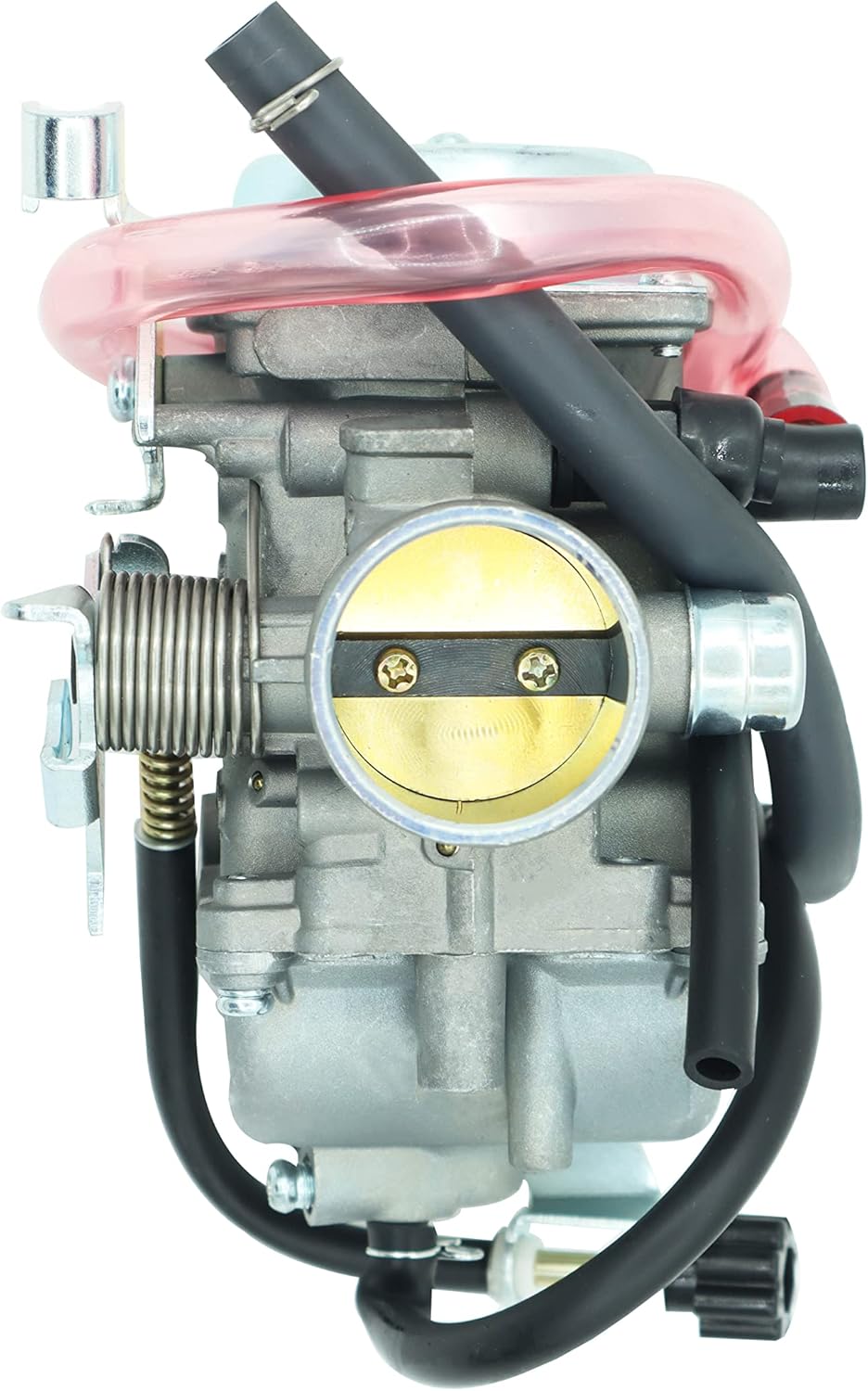 Carburetor for Kawasaki KLF300 Bayou 300 ATV with Air Filter and Fuel Petcock, Pack of 2 O5736