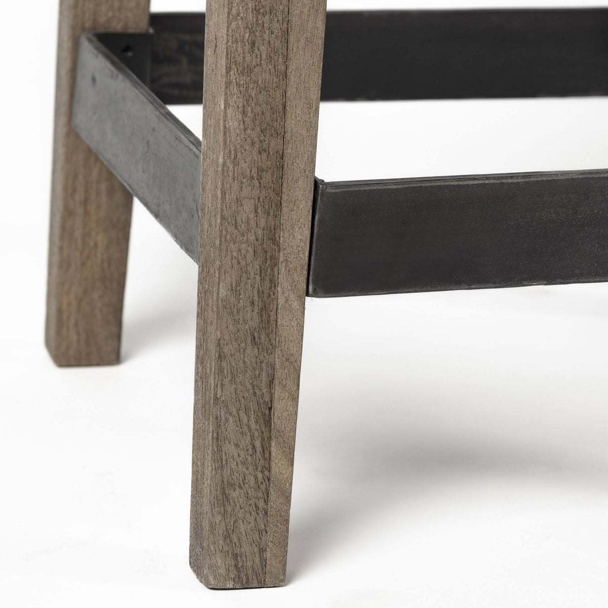 Brown Wood Stool U9909