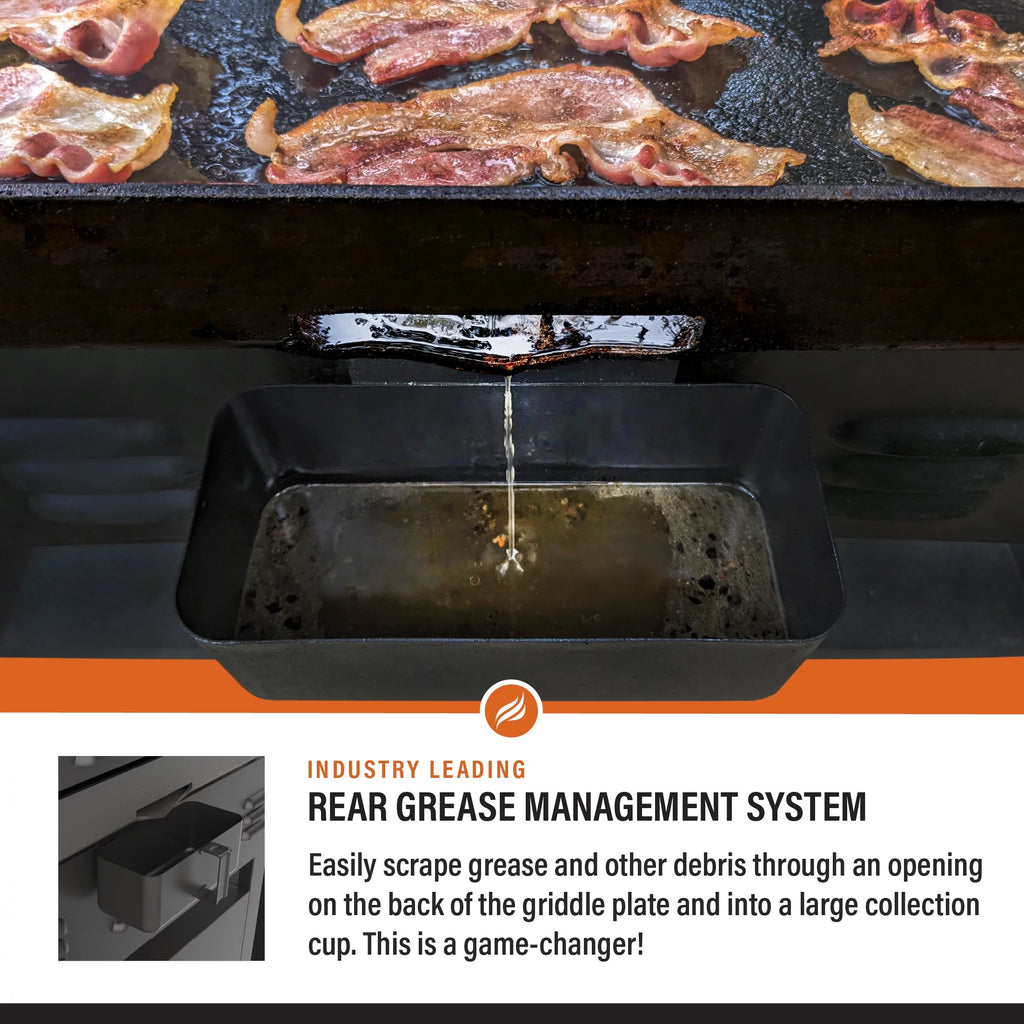 Propane Griddle and Charcoal Grill Combo D8917