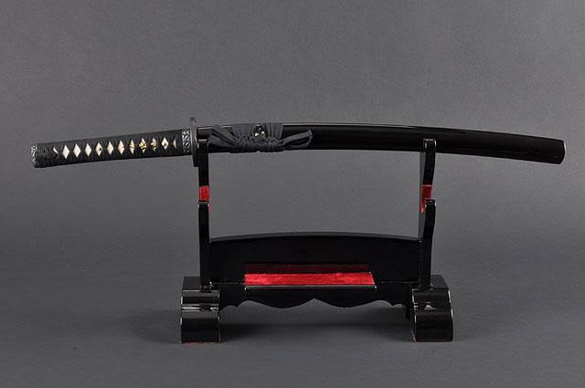 Hand Forged Carbon Steel Wakizashi Sword R1189