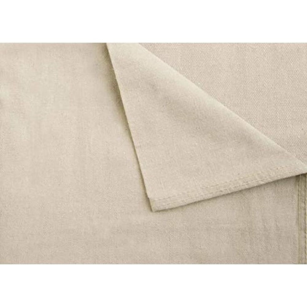 Cotton Canvas Paint Drop Cloth, 4 x 15 feet, Pack of 2, Double Stitched Edges O434