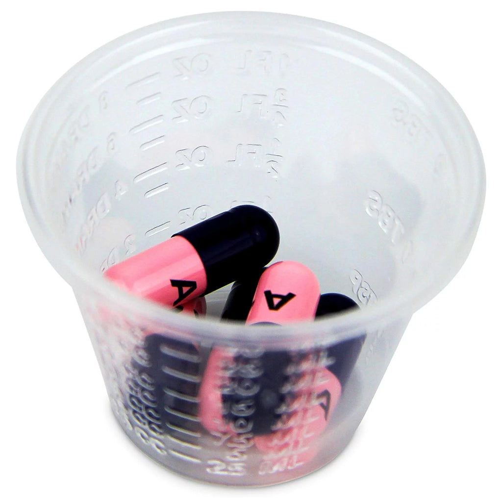1 oz Disposable Polypropylene Medicine Cups, 1000 Cups M1076