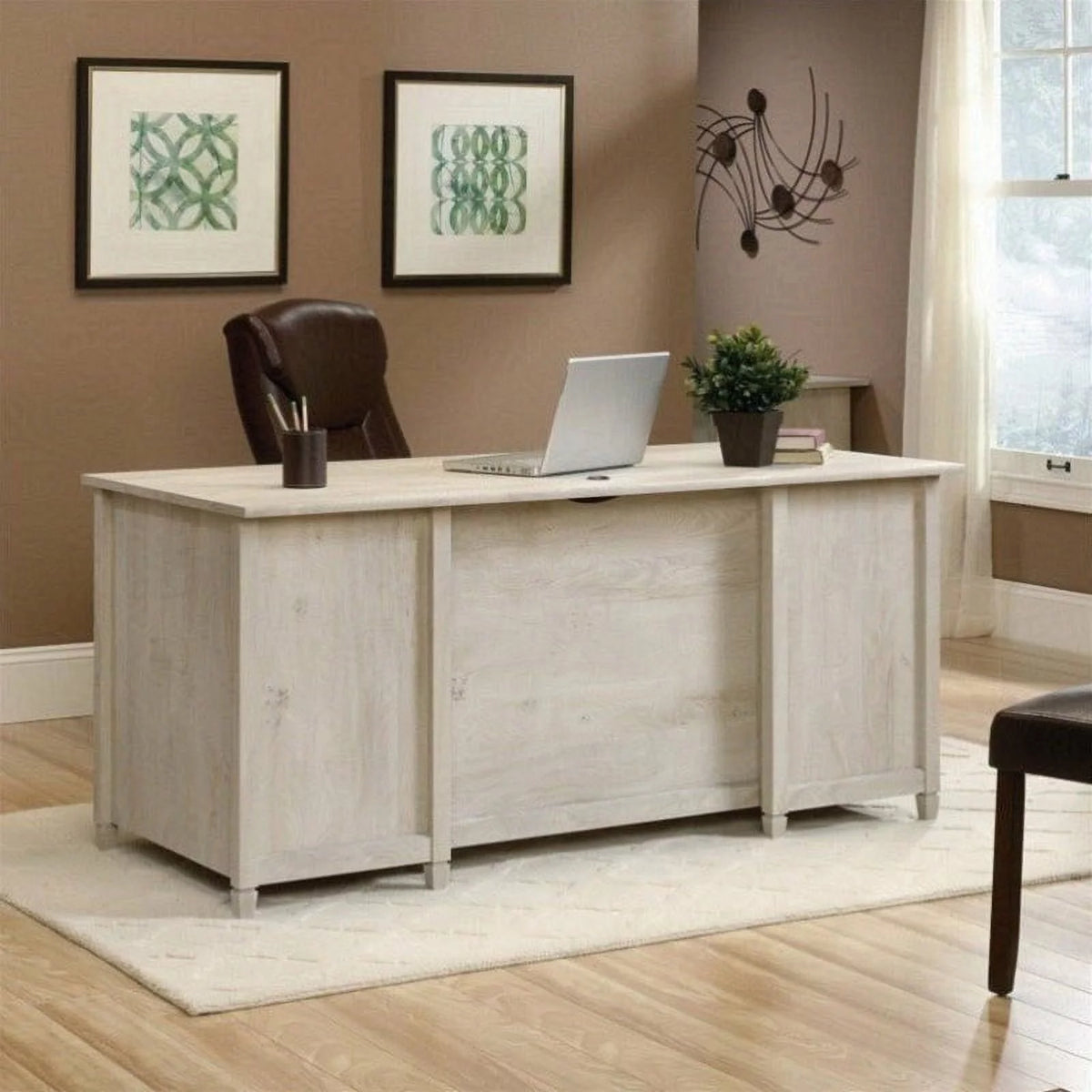 Executive Desk in Chalked Chestnut W861032
