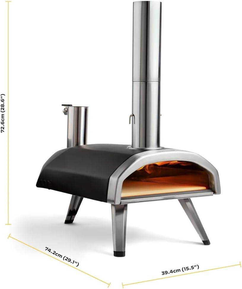 12 Inch Wood Pellet Pizza Oven B527332