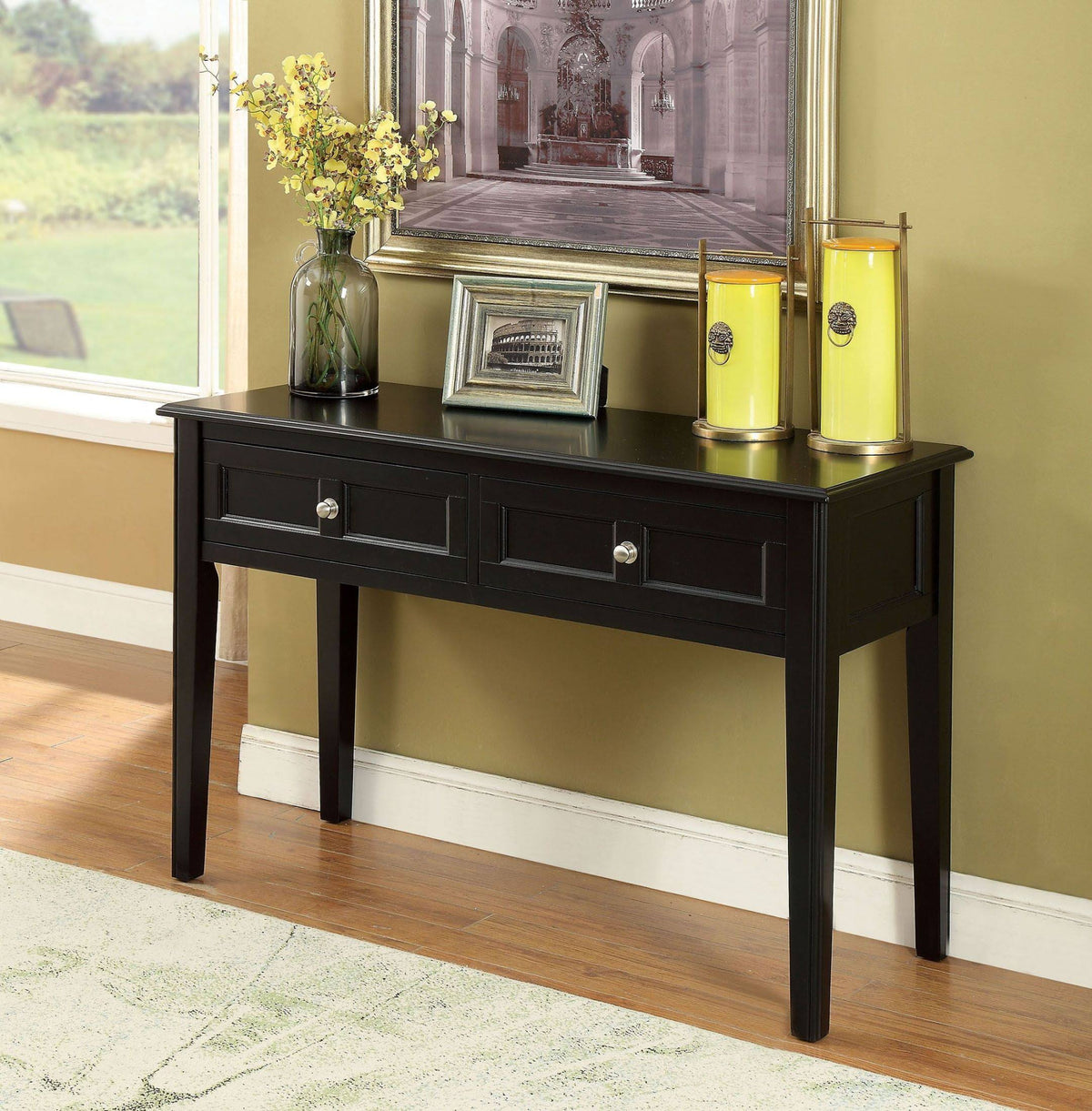 Black Sofa Table K930