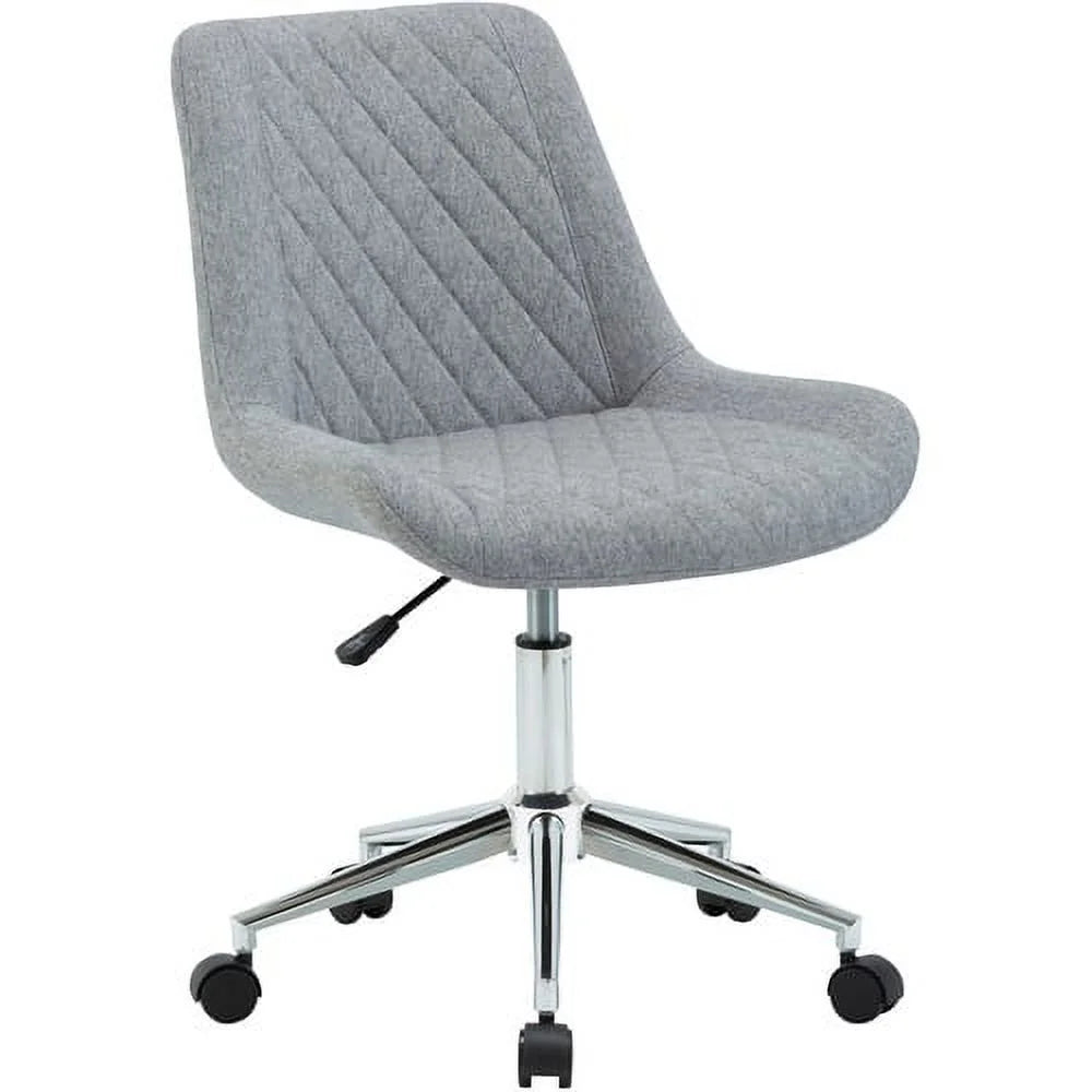 Gray Fabric Low Back Office Chair Q64600