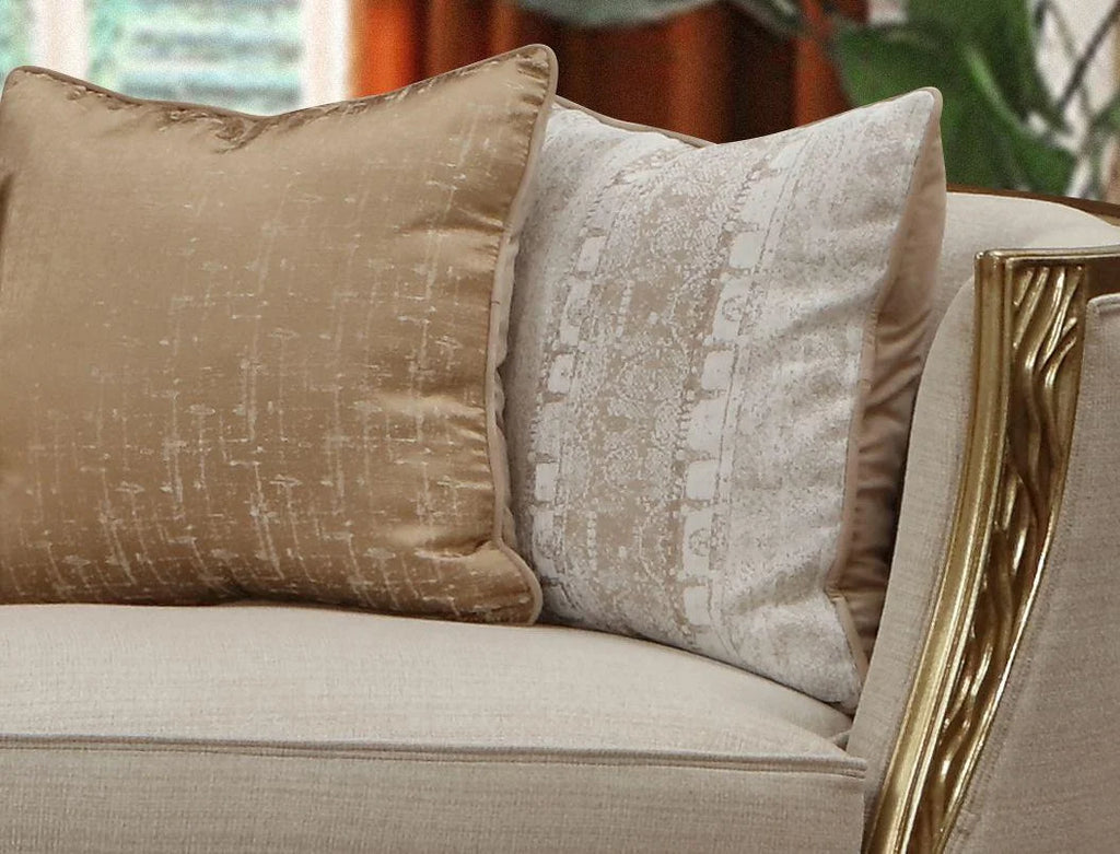Beige Sofa Set 2Pcs K871551