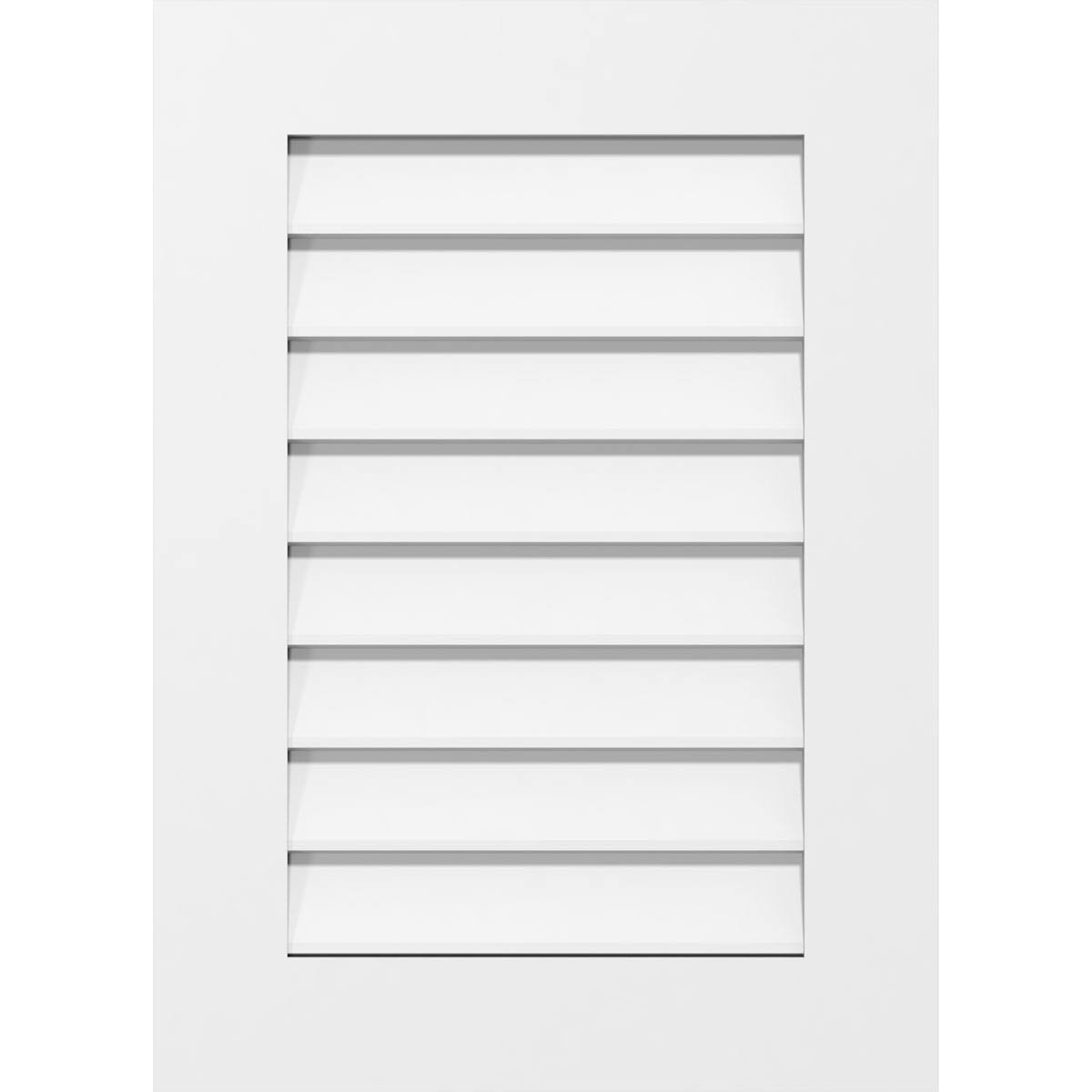 PVC Gable Vent B306