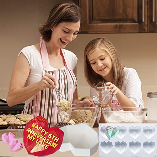 2.5 Inch Silicone Hot Chocolate Bomb Mold 3 Pack with Brush and Spatula F25646