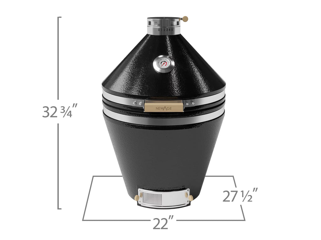 Black Kamado Grill R530163