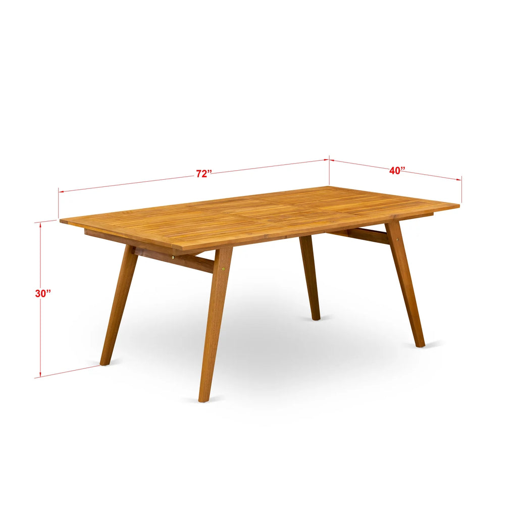 5-piece Wood Outdoor Dining Set A5444