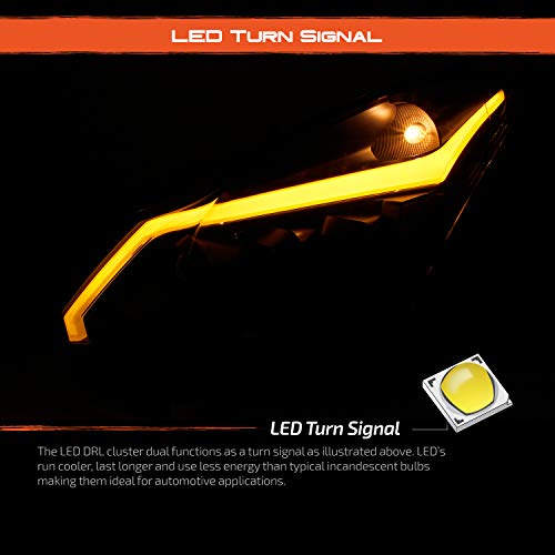 Clear LED Projector Sedan C204