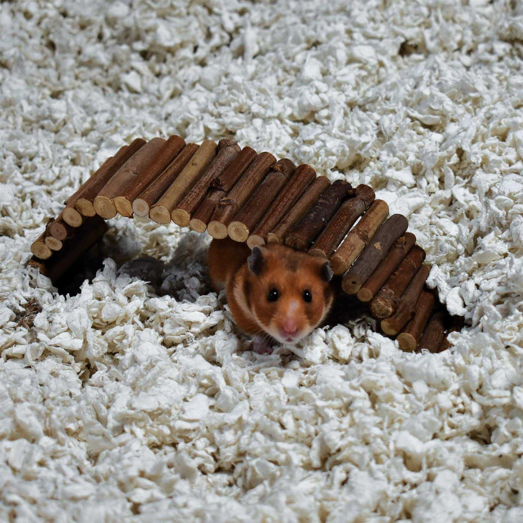 White Small Pet Bedding T6541