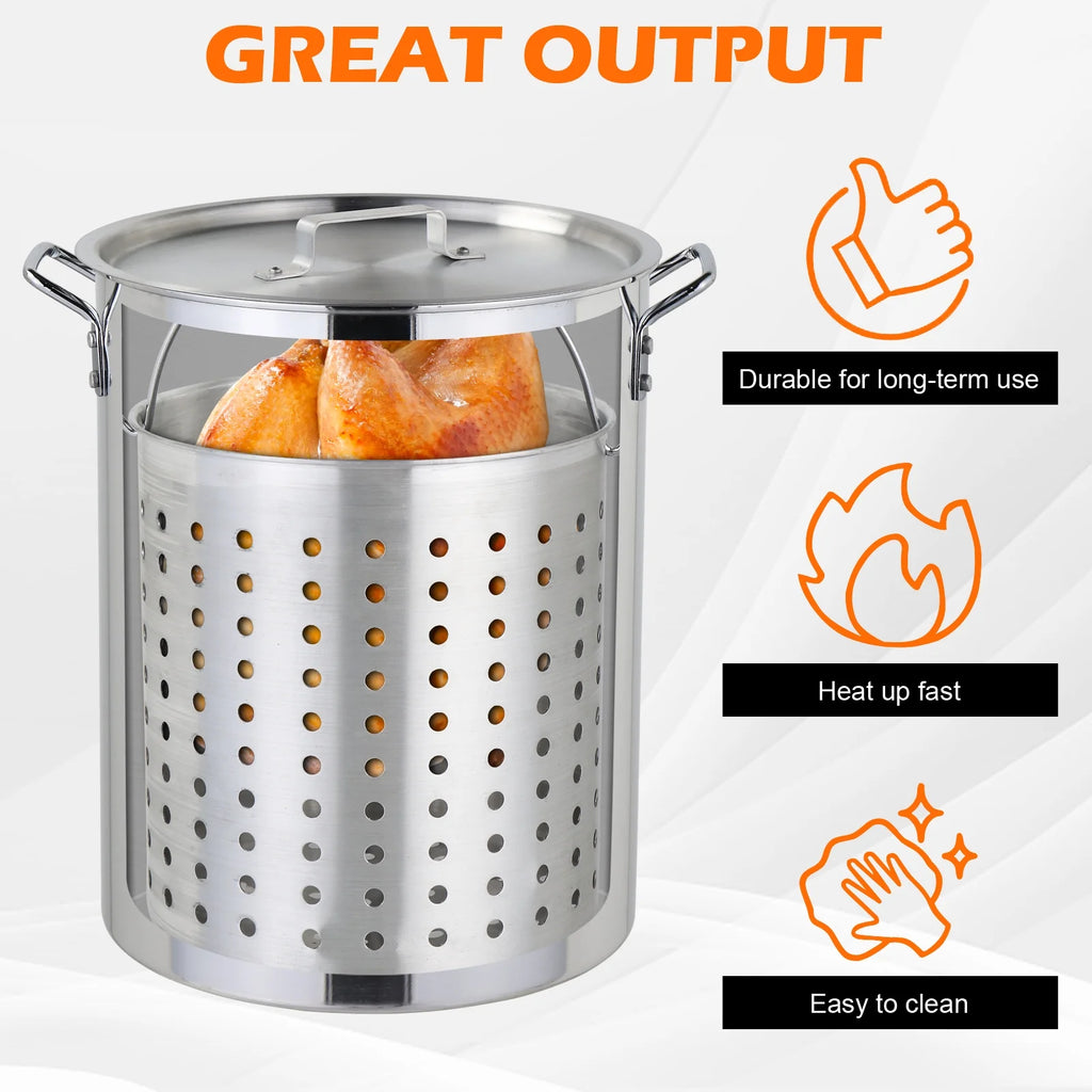 30qt Aluminum Propane Outdoor Fryer C6853