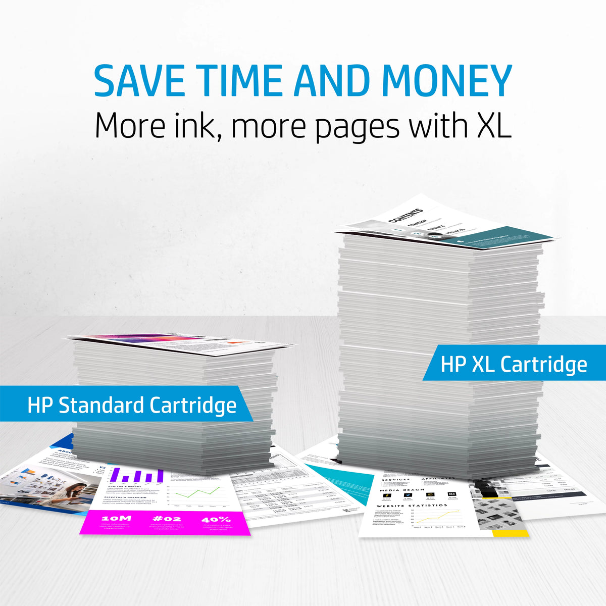 Black Tri-color Ink Cartridges 2-pack H73462
