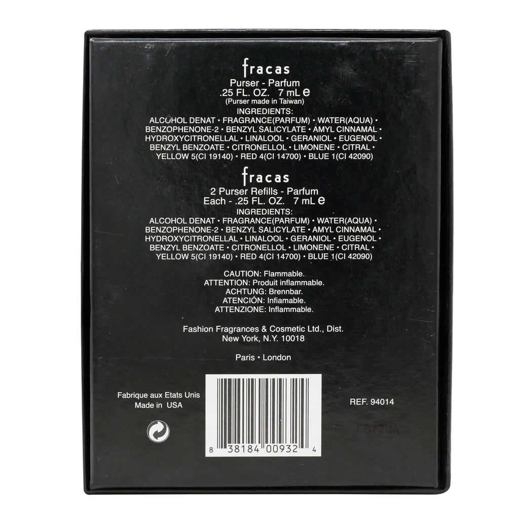 Parfum 0.25oz/7ml With 2 Refills Each .25oz L3794