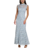 Lace Long Evening Dress V252