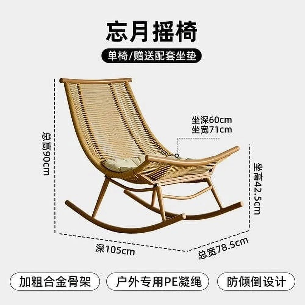 Rocking Recliner Lounge Chair B658