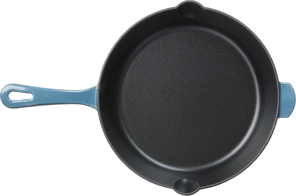 Enameled Cast Iron Round Fry Pan Z6197