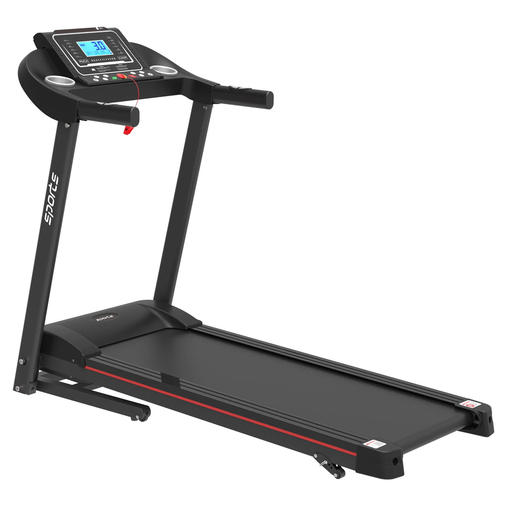 Foldable Treadmill 5 LCD Screen 250 lb Capacity with Bluetooth Z104854