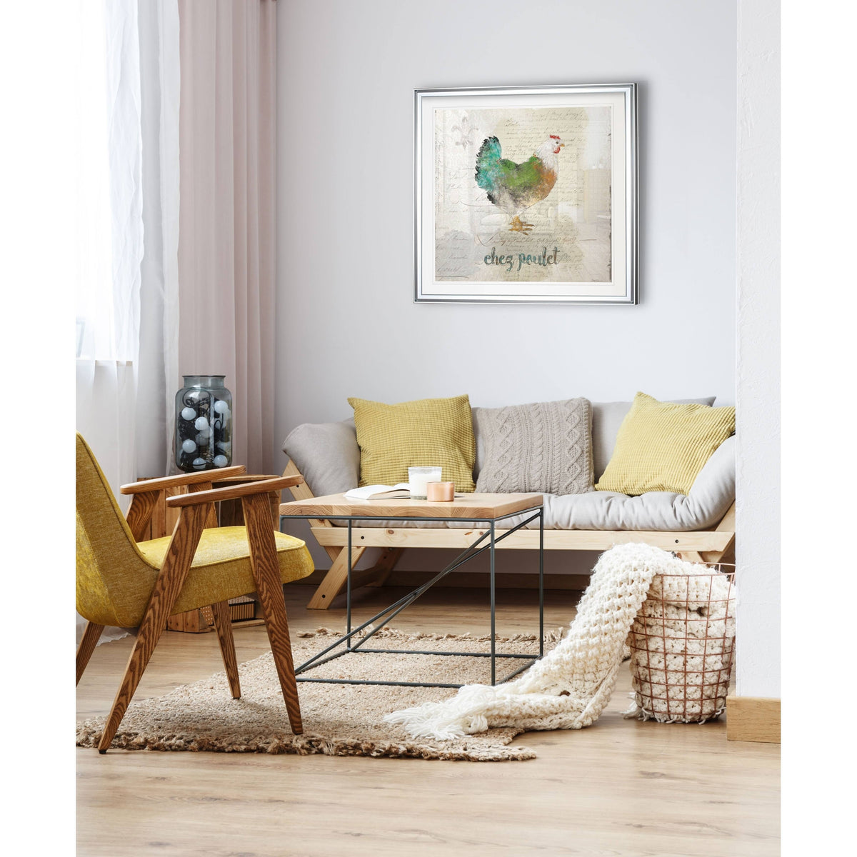 Framed Giclee Print 38 x 38 J99781