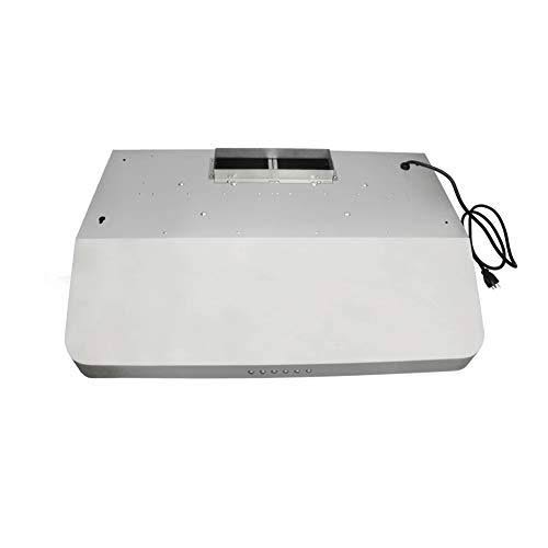 Rectangle Vent 6x22 High Stainless Steel Under Cabinet 4 Speeds 900CFM Range Hood with LED Lights E569