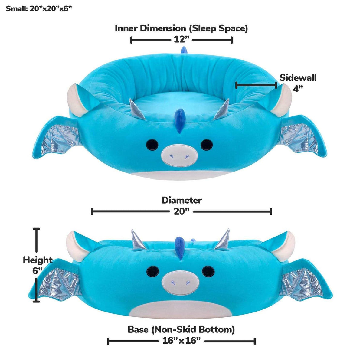 Squishmallows Pet Beds Dragon D58822