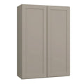 Sterling Gray Finish Laminate Shaker Wall Kitchen Cabinet 30 in. x 42 in. x 12 in. H1859