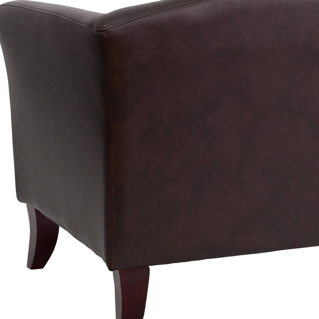 Brown Leather Chair M1193
