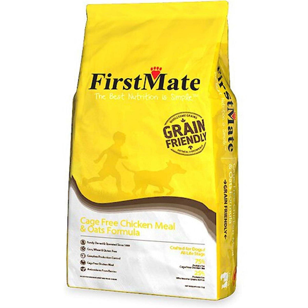 Grain Friendly Cage Free Chicken Meal & Oats Dog Food A23103