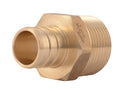 3/4" X 3/4" MNPT PEX Barb Threaded Male Adapter 10 Pk I98661