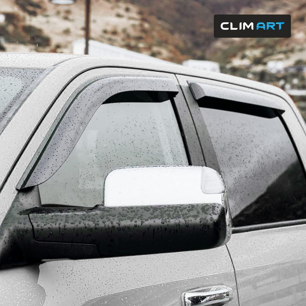 Dark Smoke Tape-on Window Deflectors 4 pcs A356379