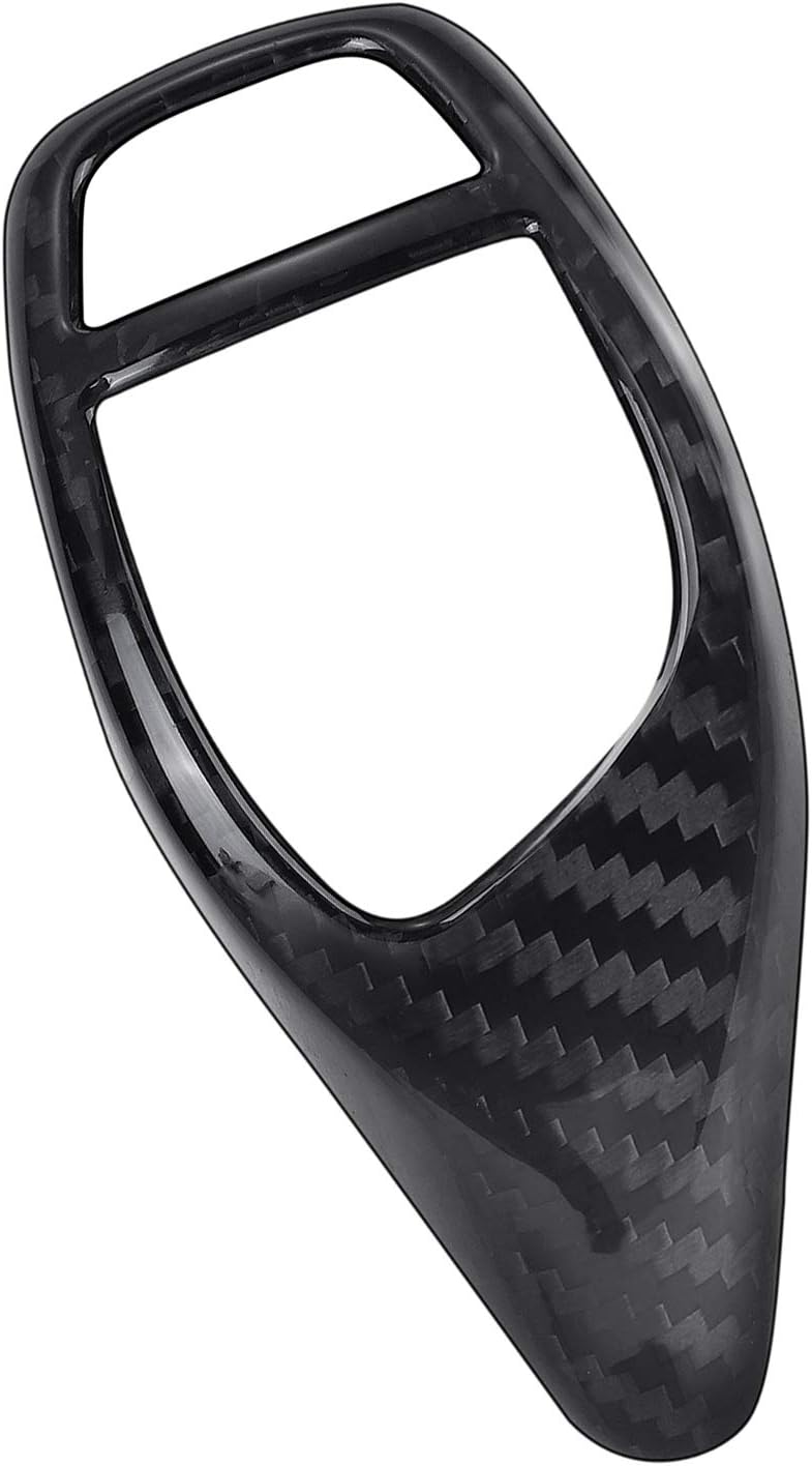Carbon Fiber Gear Leaver Trim Sticker Interior Accessories (Black) X520