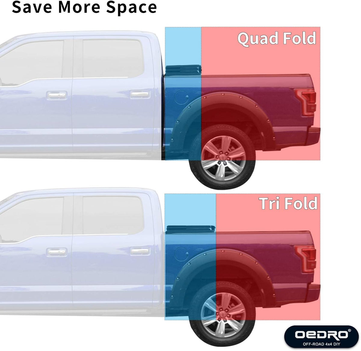 Soft Quad Fold Truck Bed Tonneau Cover H647