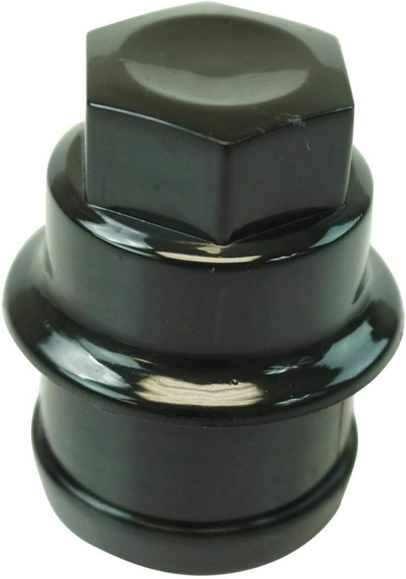 Black Plastic Wheel Lug Nut Cap Set of 32 U544272
