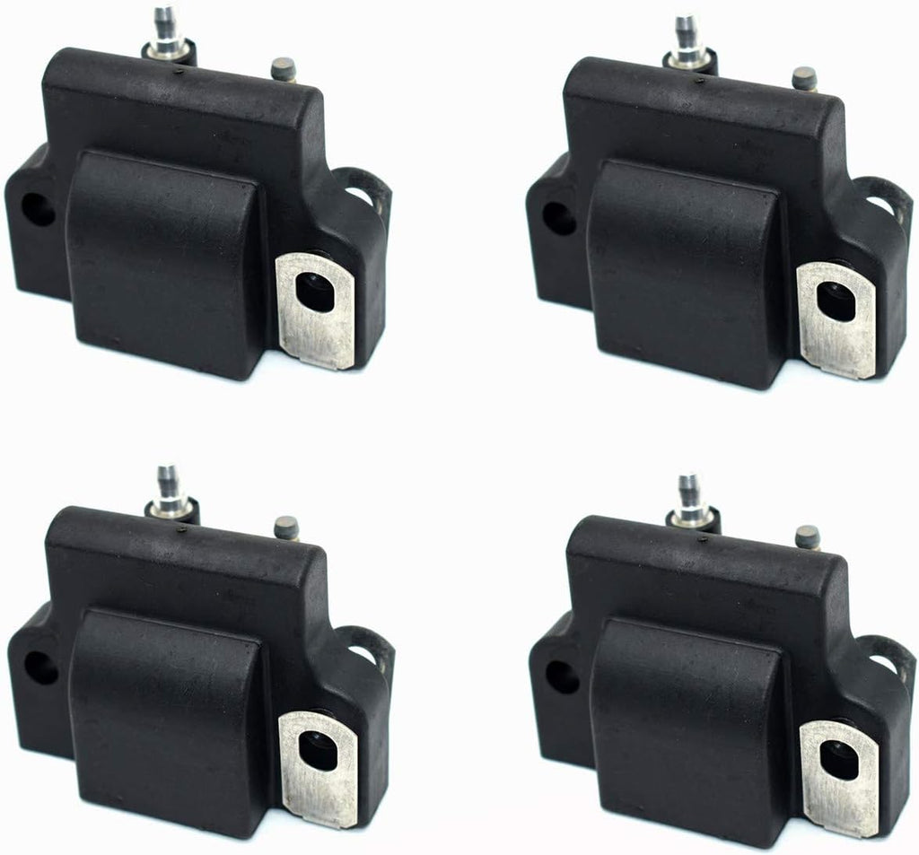 Ignition Coil for Johnson Evinrude Outboard Motor 1985-2005 4HP to 300HP Replaces 18-5179 582508 4 Packs I4719