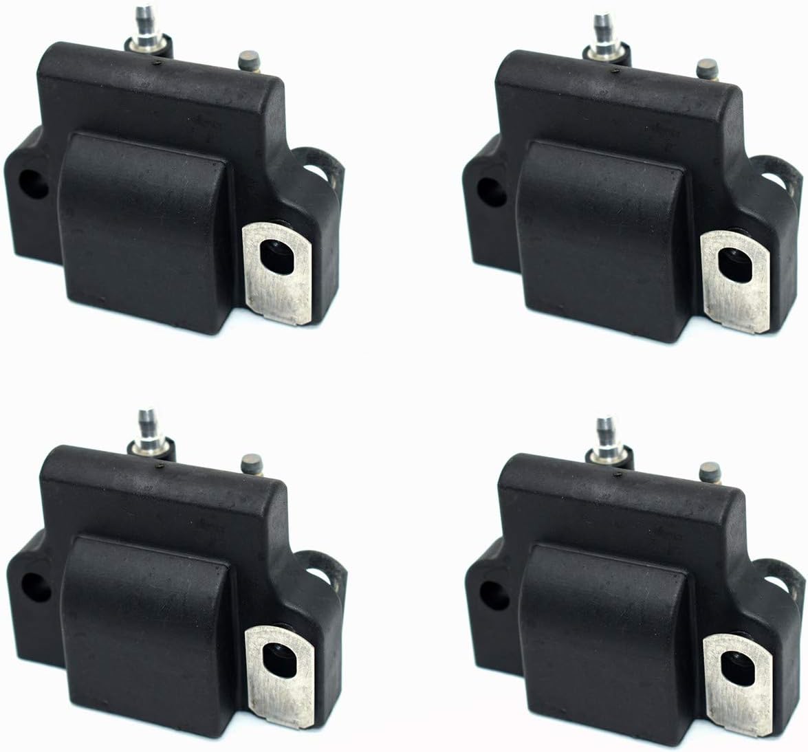 Ignition Coil for Johnson Evinrude Outboard Motor 1985-2005 4HP to 300HP Replaces 18-5179 582508 4 Packs I4719