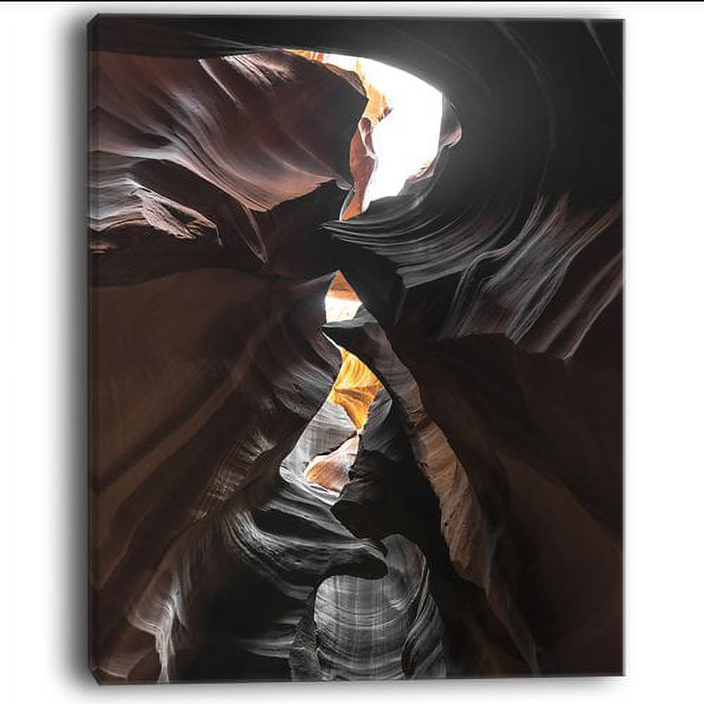 Glowing Antelope Canyon Photographic Print on Wrapped Canvas Y867