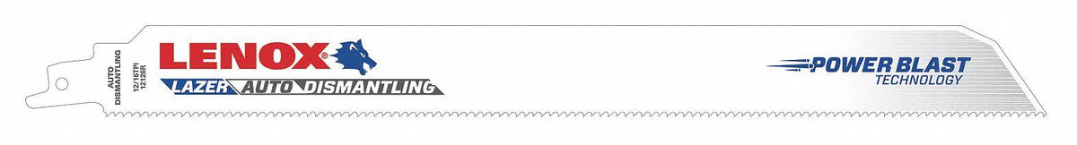 12x22 L x 12/16 TPI Bi-Metal Reciprocating Saw Blade J7973