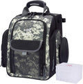 Fishing Tackle Backpack Water Resistant Bag with Rod Water Bottle Holder M254106