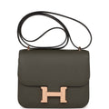 Vert de Gris Epsom Leather Bag X436