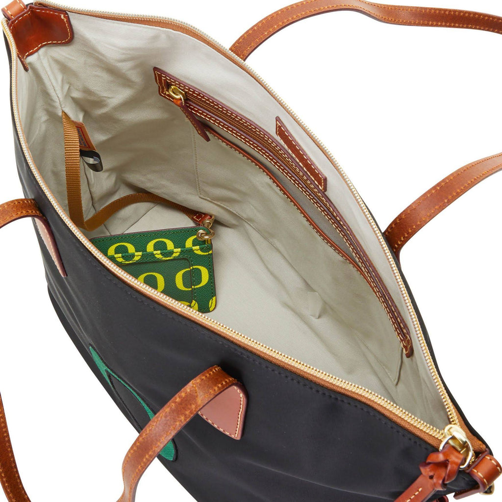 NCAA Oregon Top Zip Tote Bag S373653