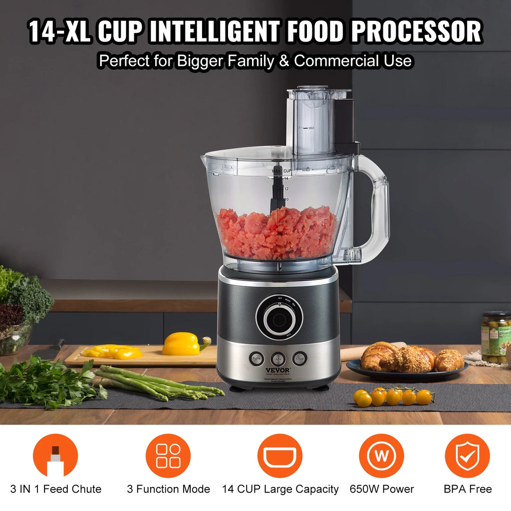 14-Cup 650W Food Processor F57985