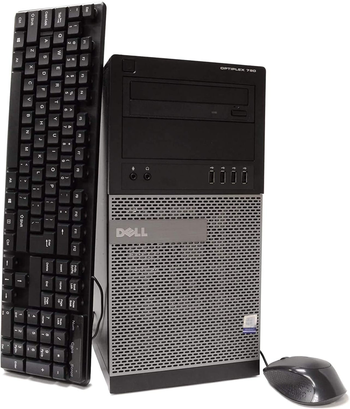 Intel Core i5-2400 3.1GHz 8GB DDR3 RAM 120G SSD 3TB HDD DVD-ROM USB WIFI Windows 10 Pro 64-Bit Tower Desktop Computer Q358852