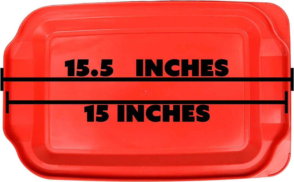 3qt Red Food Storage Lid D981510
