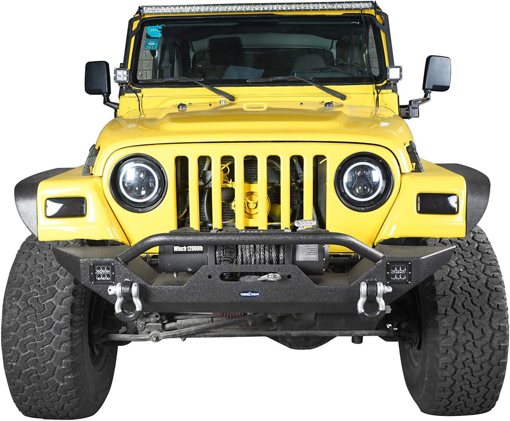 Front Bumper & Rear Bumper Combo with Tire Carrier B296386